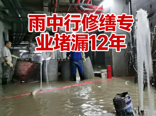 河南地下室防水堵漏案例